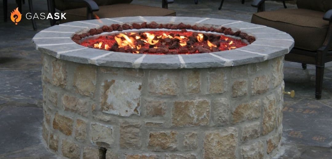 How to install natural gas line to fire pit